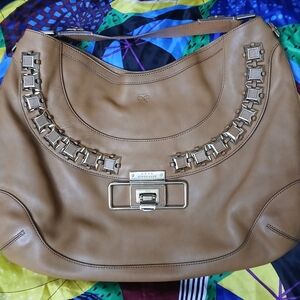 Anya Hindmarch Tan Leather Hobo Bag